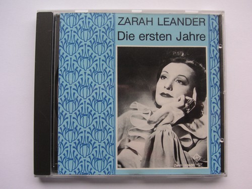 Zarah leander die - -, ersten