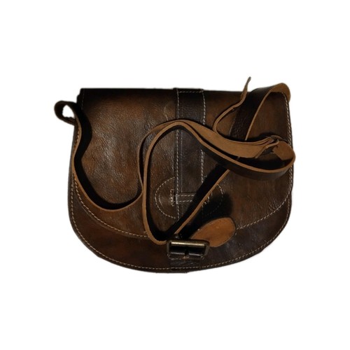 Vintage leder umhängetasche - vintage, /