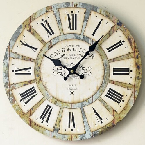 Wanduhr vintage wohnzimmeruhr - wanduhr,