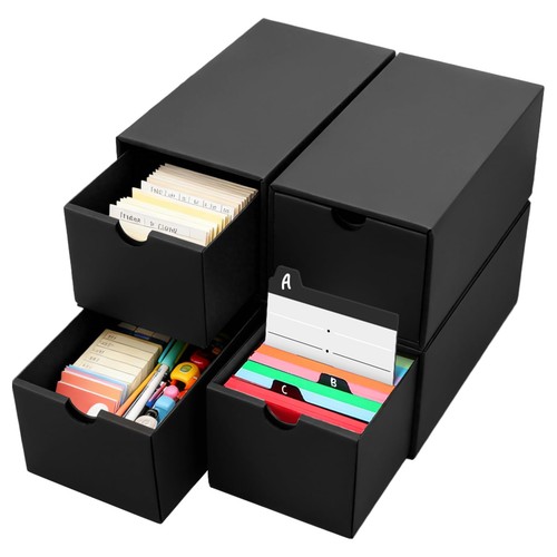 Stück karteikarten box a7 - 4,