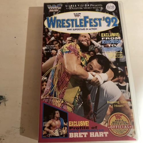 Vhs wwf wwe wrestle fest - /,