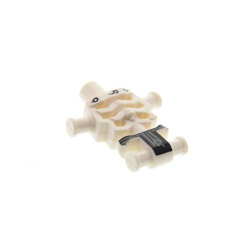 Lego torso skelett figur - 1x,