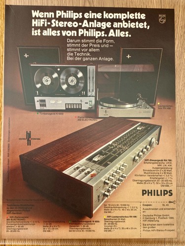 1971 philips hifi stereo - 1971,