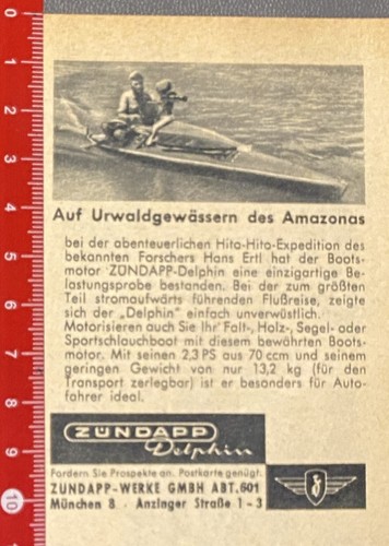 Bootsmotor delphin zündapp - bootsmotor,
