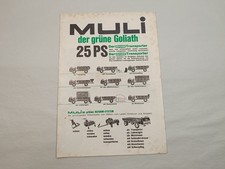 Prospekt Infoblatt MULI der