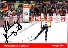 Original Autogramm Maren Hammerschmidt Biathlon /// Autogramm Autograph s 294901
