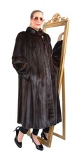 US5712 REAL  MINK FUR COAT