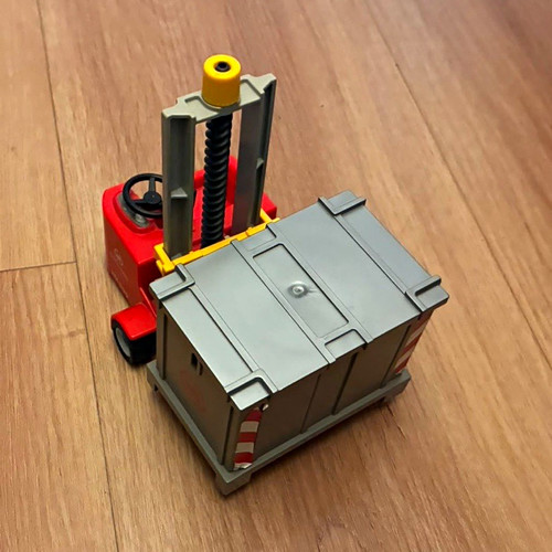 Playmobil gabelstapler aus dem - aus,
