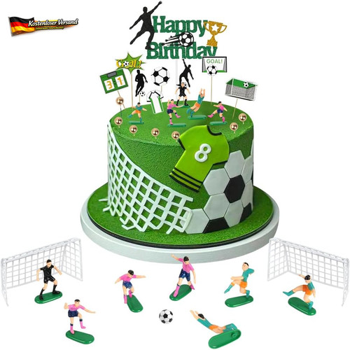 Fußball kuchen deko - fußball,