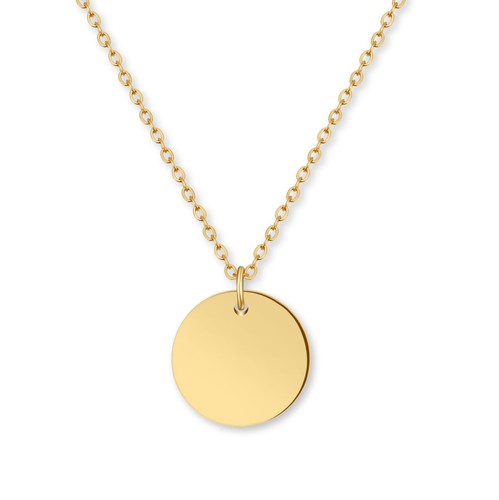 Halskette damen coin - halskette,