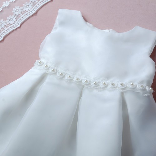 Organza taufkleid - organza,