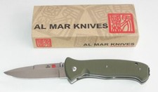 AL MAR SERE® 2000 Einhandmesser OD Olive Drab JAPAN Fertigung  Neu/Ovp