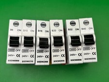 Wylex Steckdose MCB ABB B6 B10 B16 B20 B32 B40 - KEINE BASISSCHEIDE ENTHALTEN