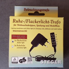 Ruhe/Flackerlicht-Trafo Fa. Steger Weihnachten, Krippenbeleuchtung, Modellbau
