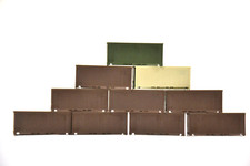 Seecontainer 20 Fuss 10x Container für Eisenbahn Spur N Ladegut 1:160 -Set T7