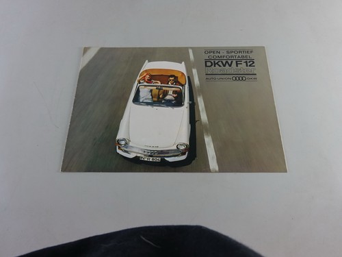 Prospekt faltprospekt dkw - prospekt,