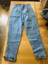 Schwedische Armee Zivilschutz Hose blau Gr.150 Civilförsvaret Armee Army Vintage