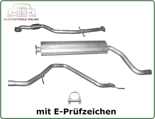 Auspuffanlage für opel - für,