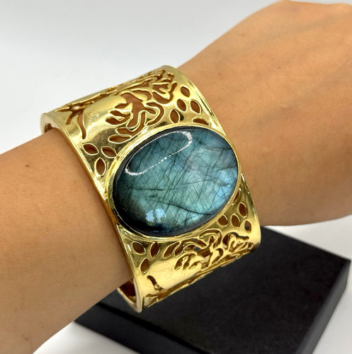 Filigran armreif goldfarben - xl,