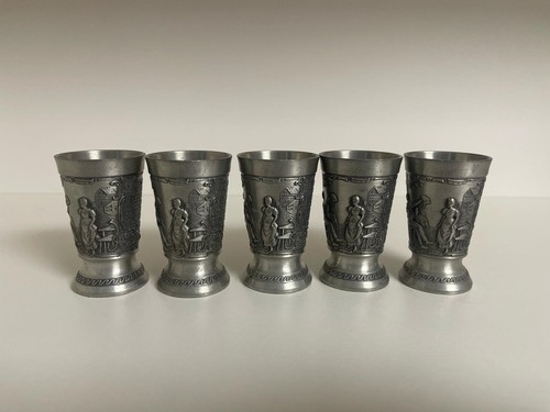 Zinn becher schnaps - 5,