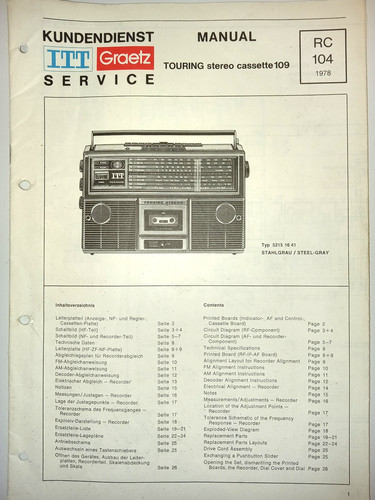 Itt service manual - itt,