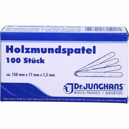 Holzmundspatel 100 st - holzmundspatel,