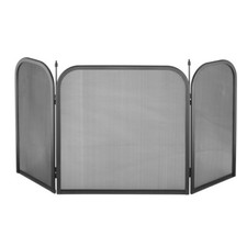 Kamin Funkenschutz klappbar Funkenschutzschirm Kaminschutzgitter Funkengitter