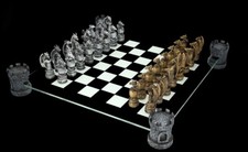 Schachspiel mit brett - brett,