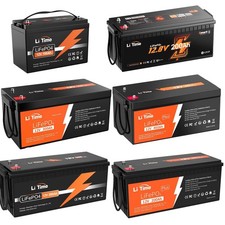 LiTime 12V 100Ah 200Ah 300Ah
