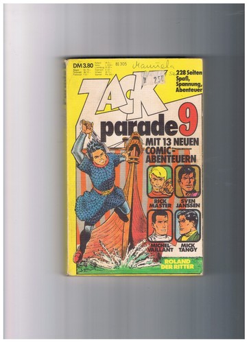 Zack parade - zack,