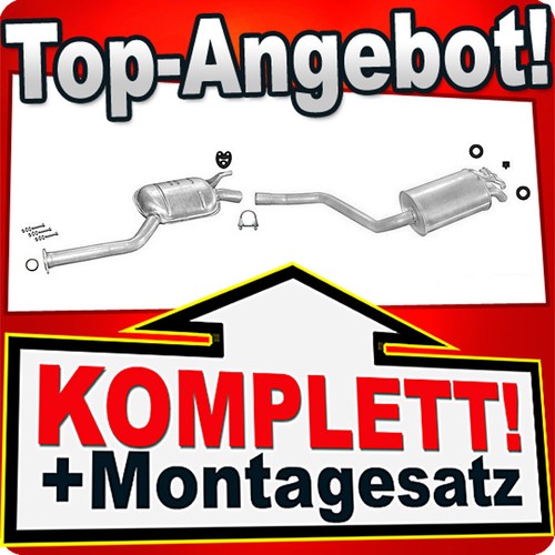 Auspuff für mercedes 190 - für,