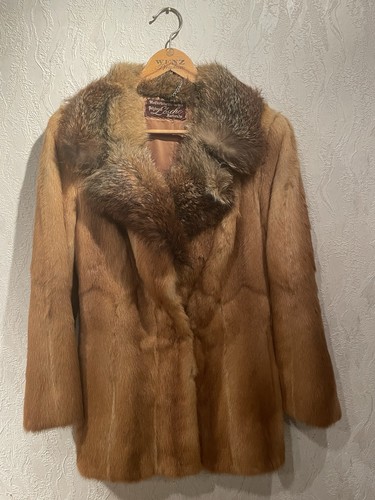 Damen felljacke wiesel - damen,