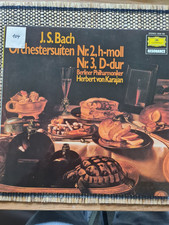 Herbert von Karajan Bach Orchestersuiten Nr.2 3 Deutsche Grammophon 1965 LP-5808