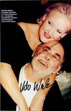 Original Autogramm Udo Walz (1944-2020) Friseur /// Autogramm Autograph s 324420