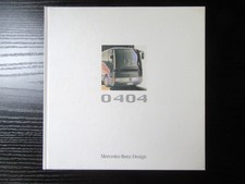 Mercedes-Benz O404 Reisebus, Designbuch, 58 Seiten, Jahr ca. 1992, Top Zustand