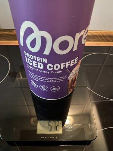 More protein iced coffee - protein,