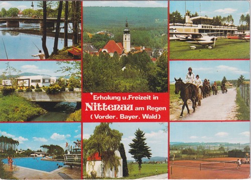 Alte postkarte erholung u - erholung,