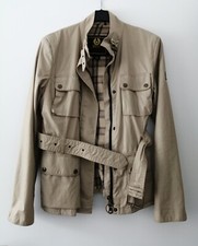 ? Belstaff ? Jacke Jacket Gewachst Beige Gr. 42 ( D36) 