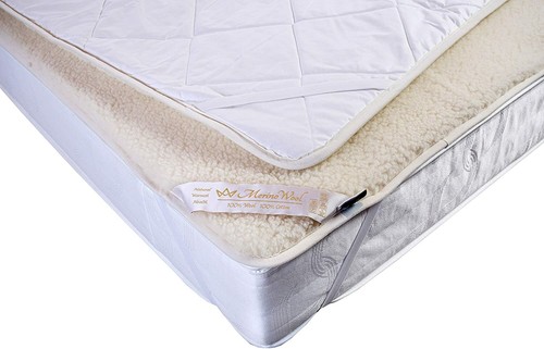 Merino wolle unterbett - wolle,
