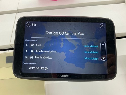 Tomtom camping navi - go, camper