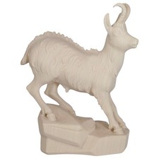 Holz Figur GAMSBOCK geschnitzt