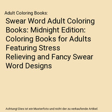Swear Word Adult Coloring