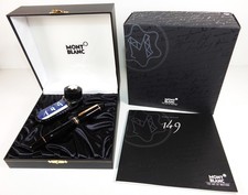 Montblanc Meisterstück Füllfederhalter 149 Gold Set inkl. Tintenfass u. Box *