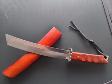 Jagdmesser Tanto Japan D2 Stahl Kochmesser Schlachtermesser