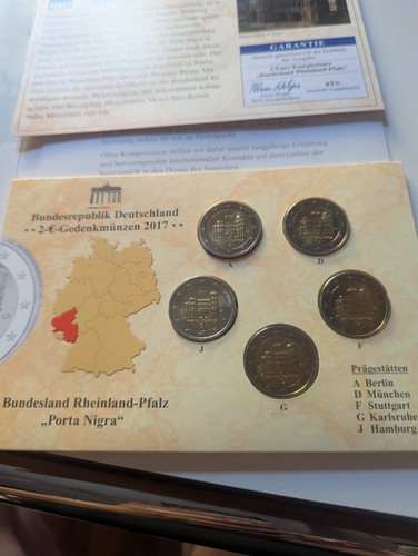Komplettsatz brd euro 2017 - brd,