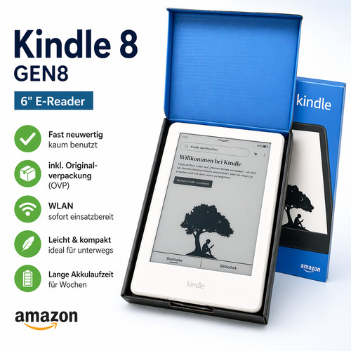 Amazon kindle 4gb - kindle, (2016)