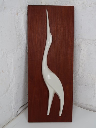 Kranich porzellan teak - porzellan,