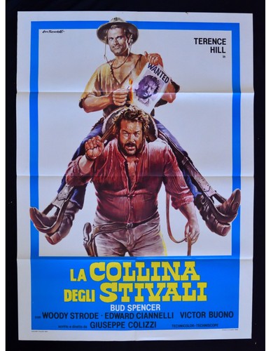 Poster die hügel der - hügel, boots