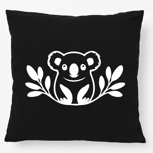 Kissen koala silhouette - kissen,