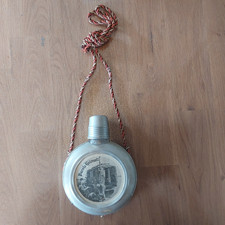 Reservistenflasche" Reichswehr"  Glas mit Zinndeckel Fundzustand...?